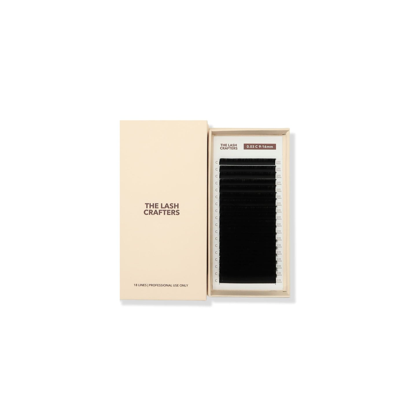 18 Lines | Signature Series 0.03 Lash Extension Trays