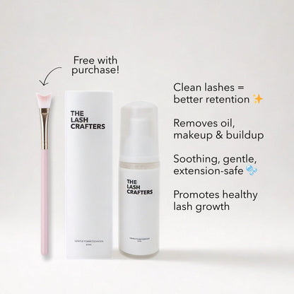 Gentle Foaming Lash Cleanser